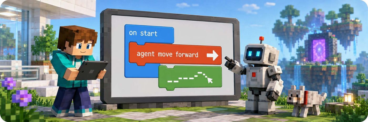 Programmēšanas pamati Minecraft pasaulē