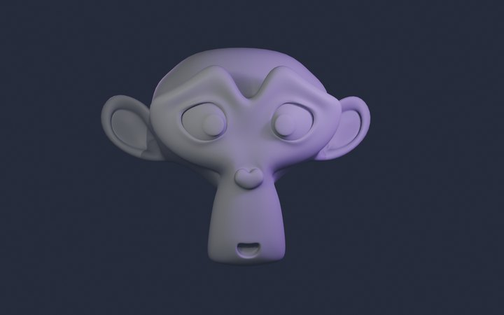 A student's character face for facial animation
